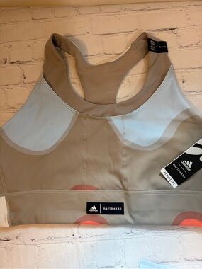 adidas x Marimekko Running Bra Orange HR8172 XLDD NWT